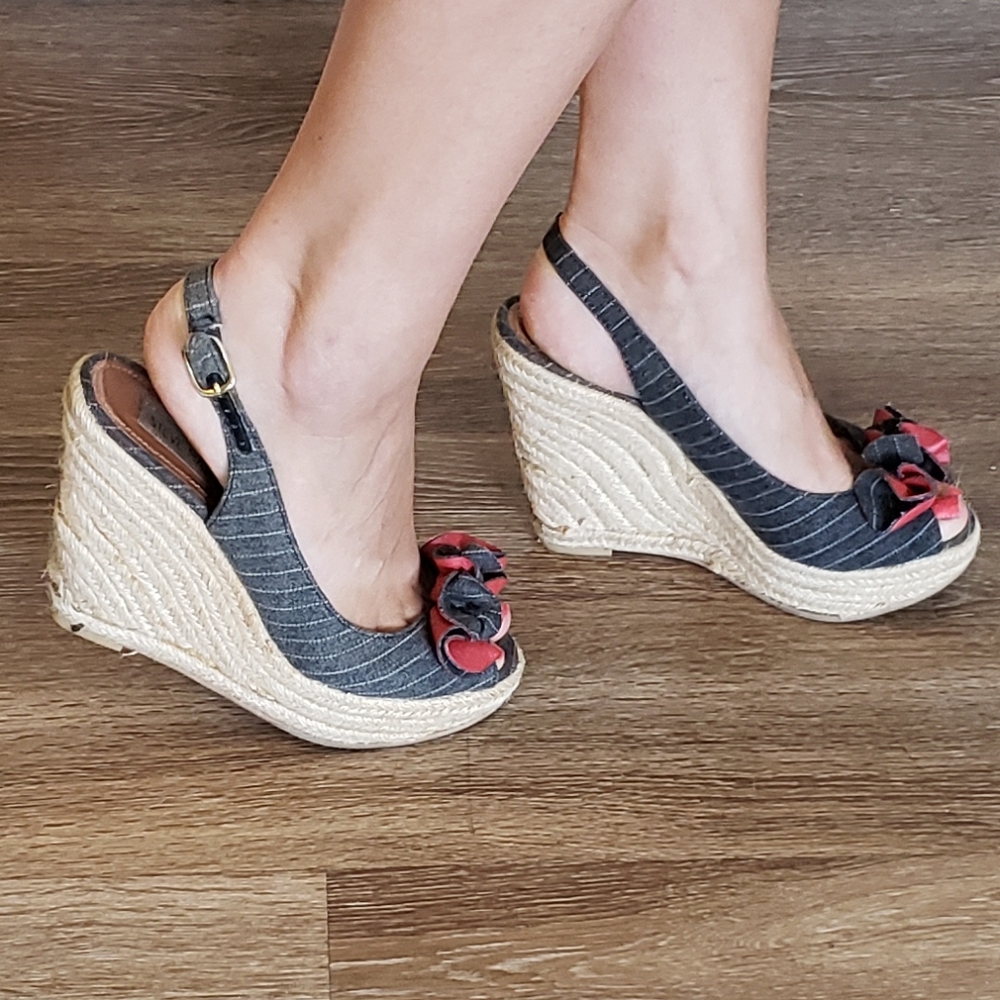 Steve Madden espadrille wedges